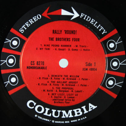 The Brothers Four : Rally 'Round! (LP, Album)