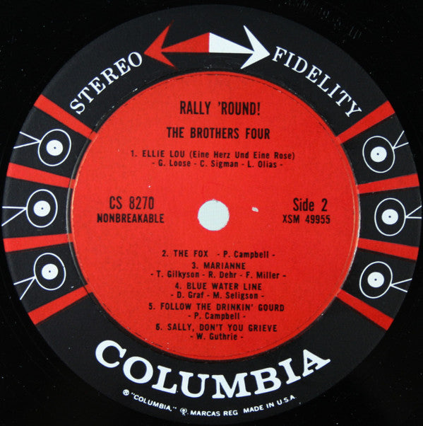 The Brothers Four : Rally 'Round! (LP, Album)