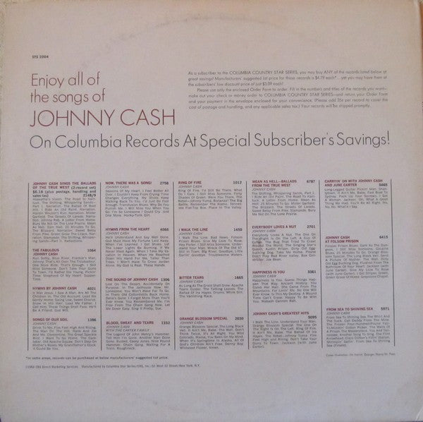 Johnny Cash : The Heart Of Johnny Cash (2xLP, Comp, Ter)