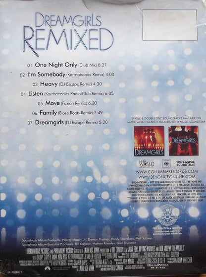 Dreamgirls : Dreamgirls Remixed (CD, EP, Ltd, Wal)