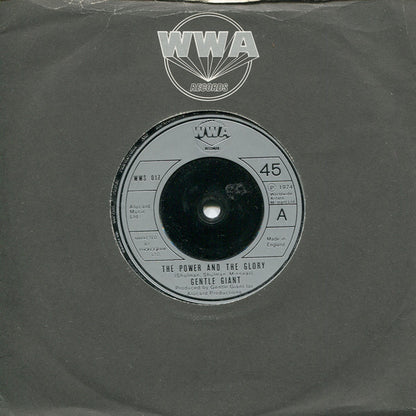 Gentle Giant : The Power And The Glory (7", Single)