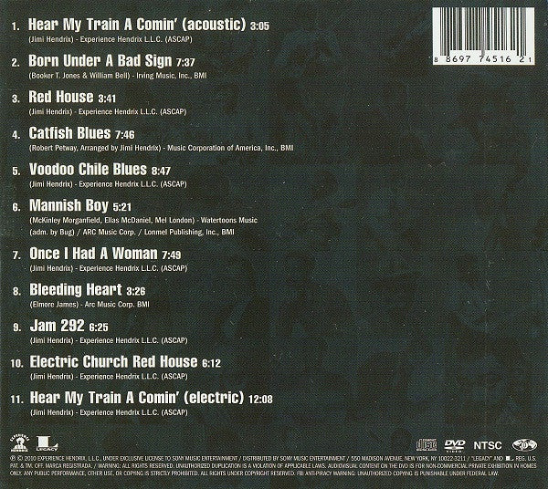 Jimi Hendrix : Blues (CD, Comp, RE + DVD, NTSC)