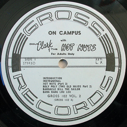 Doug Clark & The Hot Nuts : On Campus (LP, Album)