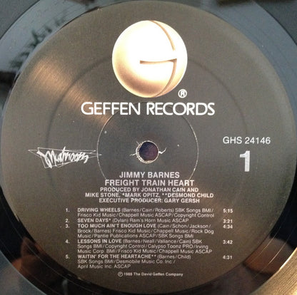 Jimmy Barnes : Freight Train Heart (LP, Album)
