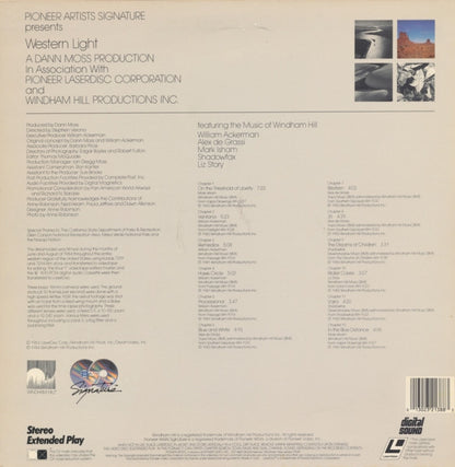 Various : Windham Hill: Western Light (Laserdisc, 12", S/Sided, NTSC, CLV)