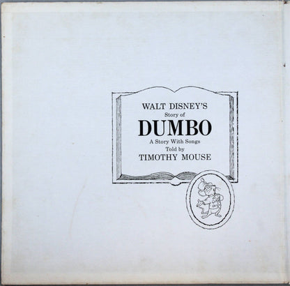 Timothy Mouse : Walt Disney's Story Of Dumbo (LP, Album, Mono, Gat)
