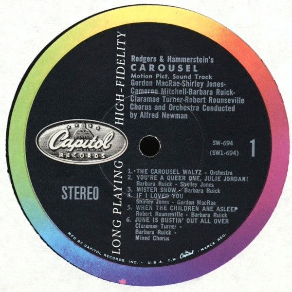 Rodgers & Hammerstein : Carousel (LP, Album)