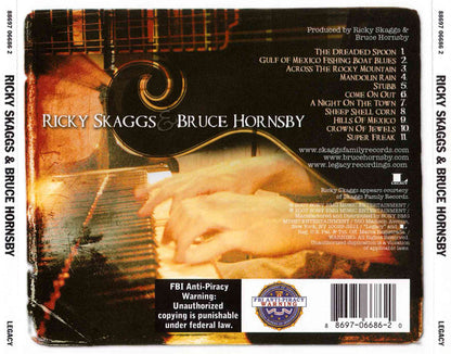 Ricky Skaggs & Bruce Hornsby : Ricky Skaggs & Bruce Hornsby (HDCD, Album)