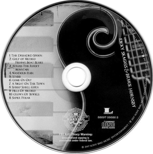 Ricky Skaggs & Bruce Hornsby : Ricky Skaggs & Bruce Hornsby (HDCD, Album)