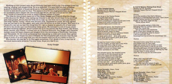 Ricky Skaggs & Bruce Hornsby : Ricky Skaggs & Bruce Hornsby (HDCD, Album)