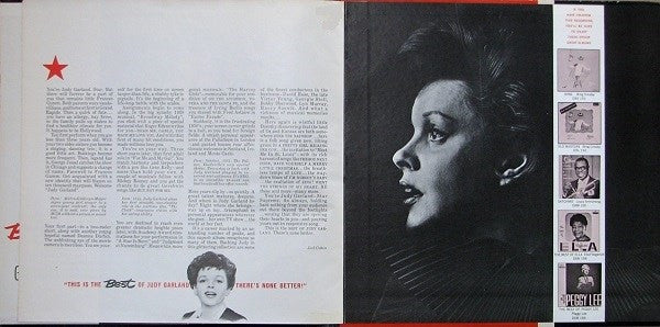 Judy Garland : The Best Of Judy Garland (2xLP, Comp, RE)