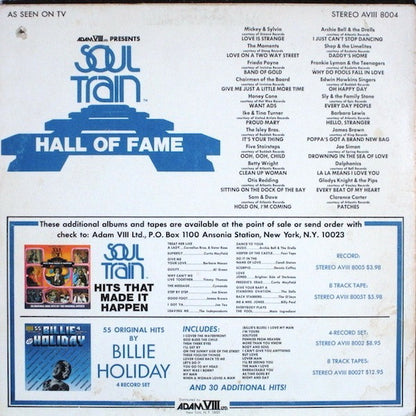 Various : Soul Train Hall Of Fame (LP, Comp)