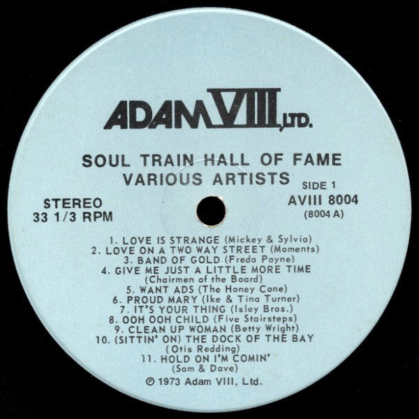 Various : Soul Train Hall Of Fame (LP, Comp)