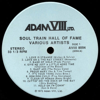 Various : Soul Train Hall Of Fame (LP, Comp)