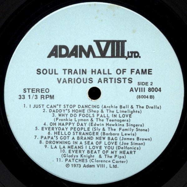 Various : Soul Train Hall Of Fame (LP, Comp)