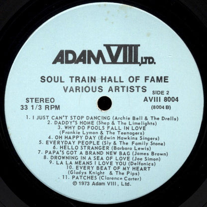 Various : Soul Train Hall Of Fame (LP, Comp)