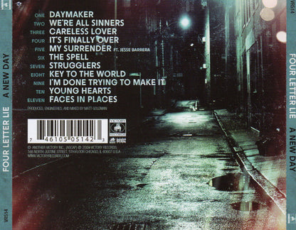 Four Letter Lie : A New Day (CD, Album)