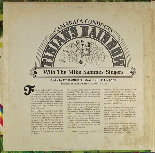 Mike Sammes Singers : Finian's Rainbow (LP, Album, Gat)