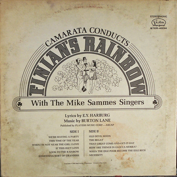 Mike Sammes Singers : Finian's Rainbow (LP, Album, Gat)
