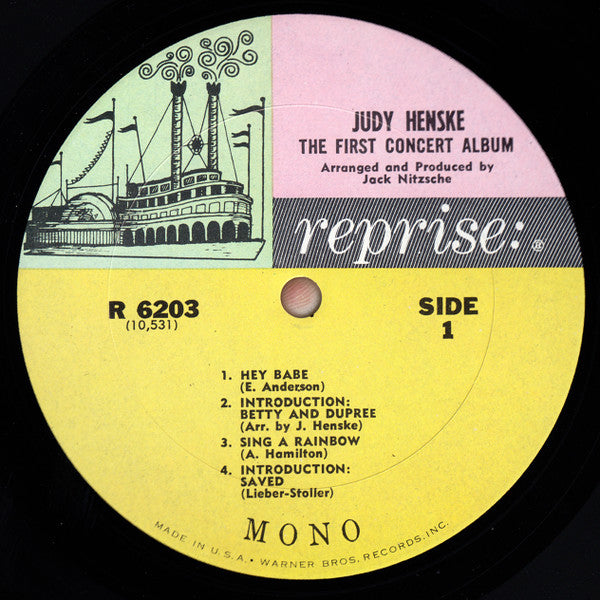 Judy Henske : The Death Defying Judy Henske (LP, Mono)