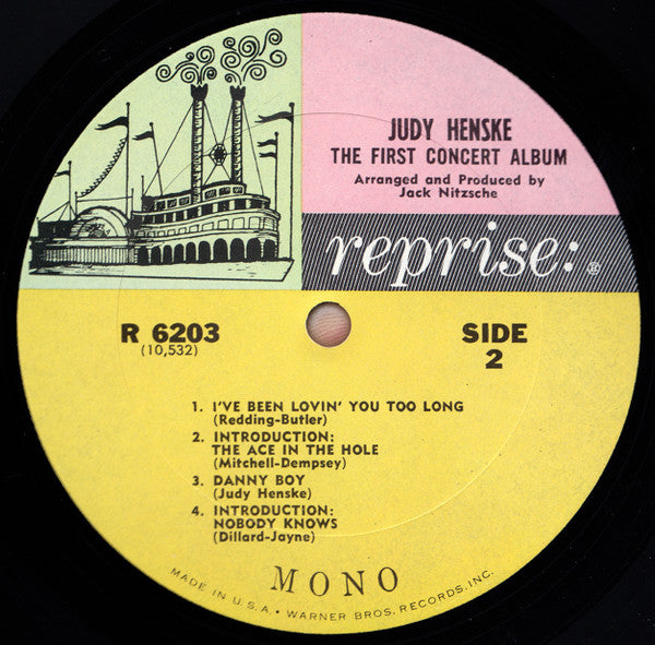 Judy Henske : The Death Defying Judy Henske (LP, Mono)
