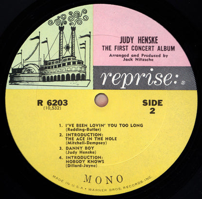 Judy Henske : The Death Defying Judy Henske (LP, Mono)