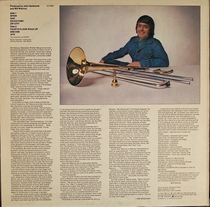 Bill Watrous : Manhattan Wildlife Refuge (LP, Album)