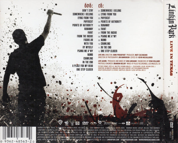 Linkin Park : Live In Texas (CD, Album, Enh + DVD-V, Multichannel, NTSC)