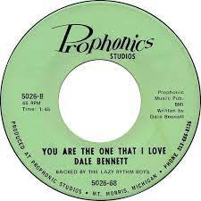 Dale Bennett (4) : Love Is Gone / You Are The One That I Love (7")