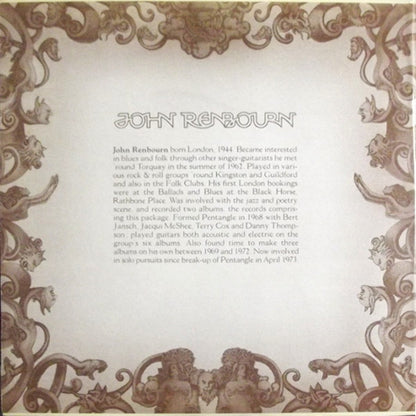 John Renbourn : John Renbourn (2xLP, Comp, San)