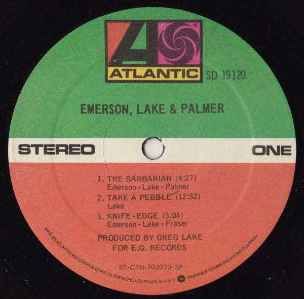 Emerson, Lake & Palmer : Emerson Lake & Palmer (LP, Album, RE, SP)