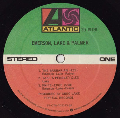 Emerson, Lake & Palmer : Emerson Lake & Palmer (LP, Album, RE, SP)
