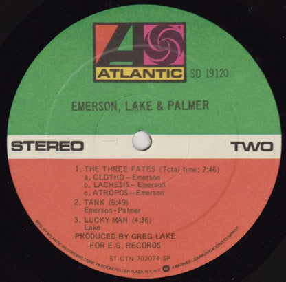 Emerson, Lake & Palmer : Emerson Lake & Palmer (LP, Album, RE, SP)