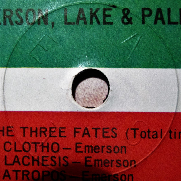Emerson, Lake & Palmer : Emerson Lake & Palmer (LP, Album, RE, SP)