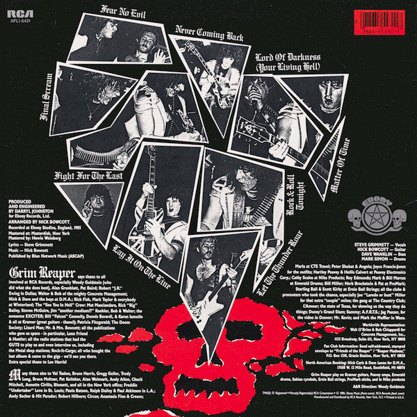 Buy Grim Reaper : Fear No Evil (LP, Album) Online for a great
