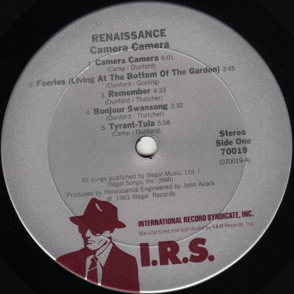 Renaissance (4) : Camera Camera (LP, Album, Ter)