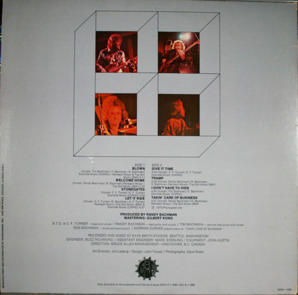 Bachman-Turner Overdrive : Bachman-Turner Overdrive II (LP, Album, Ter)