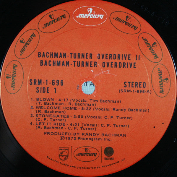 Bachman-Turner Overdrive : Bachman-Turner Overdrive II (LP, Album, Ter)