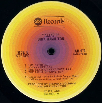 Dirk Hamilton : Alias I (LP, Album, San)