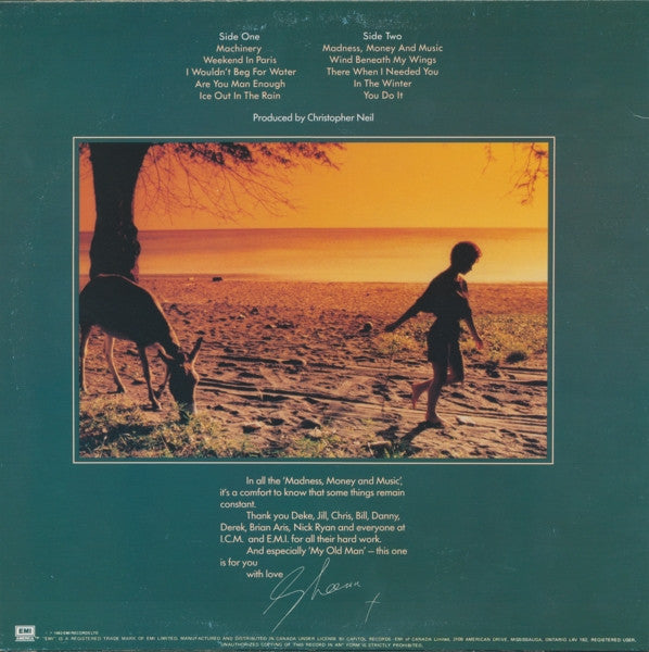 Sheena Easton : Madness, Money And Music (LP, Album)