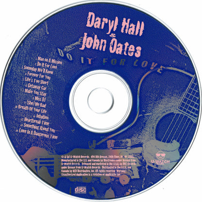 Daryl Hall & John Oates : Do It For Love (CD, Album)