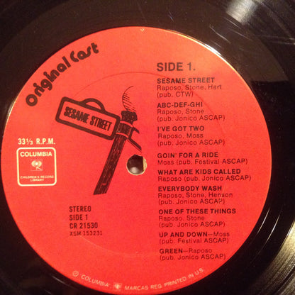 Sesame Street : The Sesame Street Record (LP, Album)