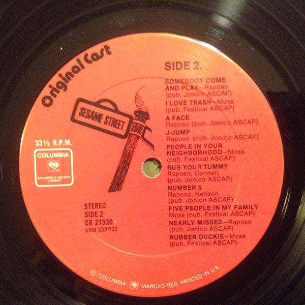 Sesame Street : The Sesame Street Record (LP, Album)