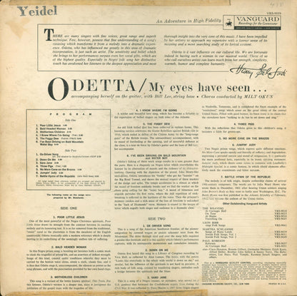 Odetta : My Eyes Have Seen (LP, Album, Mono, Roc)