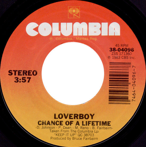 Loverboy : Queen Of The Broken Hearts (7", Single, Styrene, Pit)