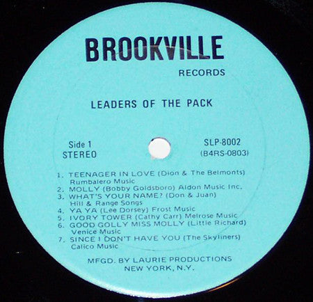Various : Leaders Of The Pack (3xLP, Comp)