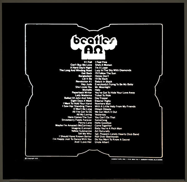 The Beatles : ΑΩ (4xLP, Comp, Unofficial, Pin + Box, Unofficial)