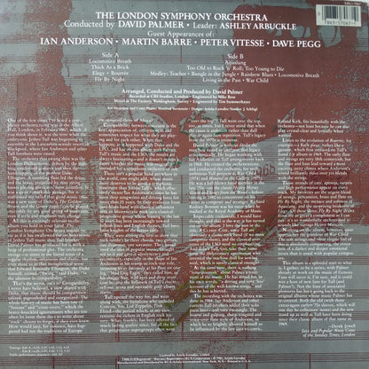 The London Symphony Orchestra Featuring Ian Anderson : A Classic Case (The London Symphony Orchestra Plays The Music Of Jethro Tull Featuring Ian Anderson) (LP, Album, Ind)
