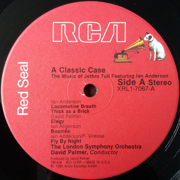The London Symphony Orchestra Featuring Ian Anderson : A Classic Case (The London Symphony Orchestra Plays The Music Of Jethro Tull Featuring Ian Anderson) (LP, Album, Ind)