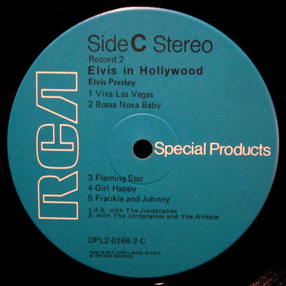 Elvis Presley : Elvis In Hollywood (2xLP, Comp)